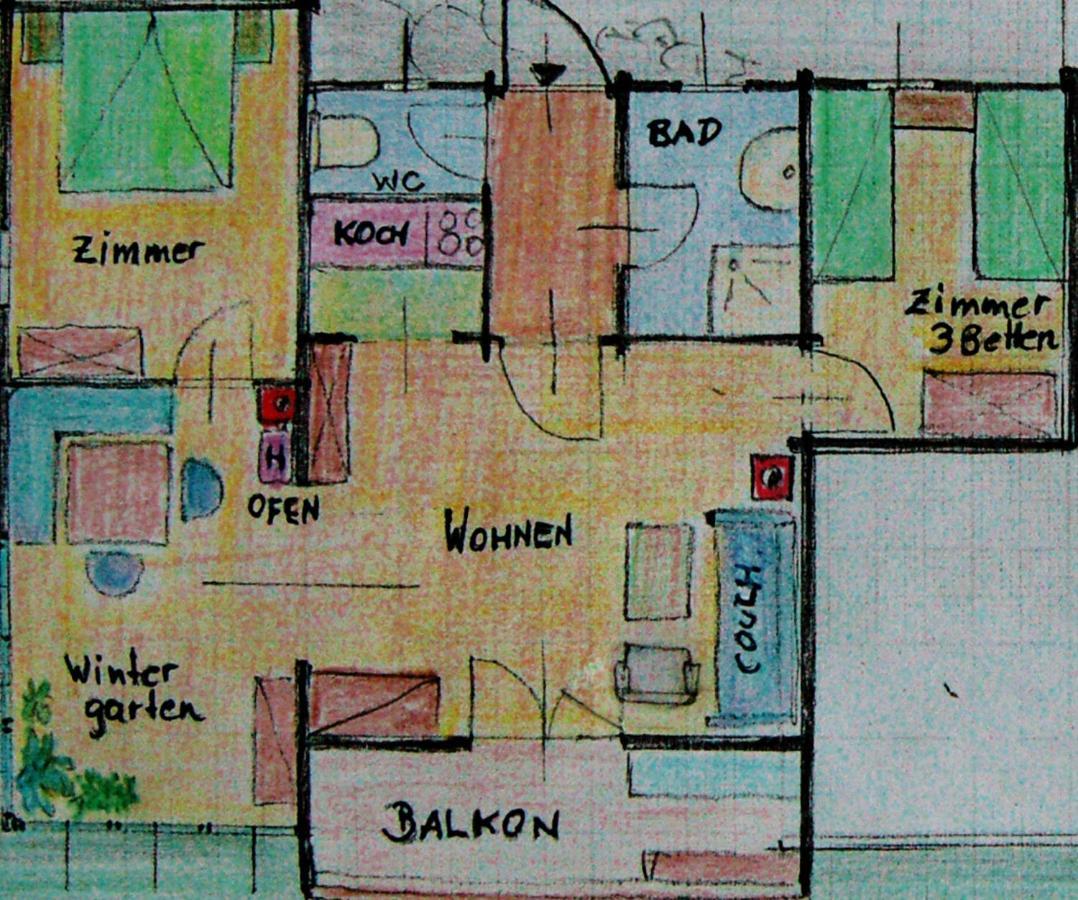 Вилла Urlaub Im Blockhaus Diex Экстерьер фото